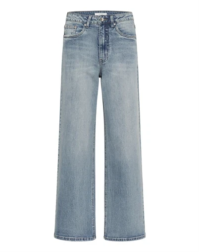 Gestuz - GZZolani HW Wide Jeans - Washed Blue